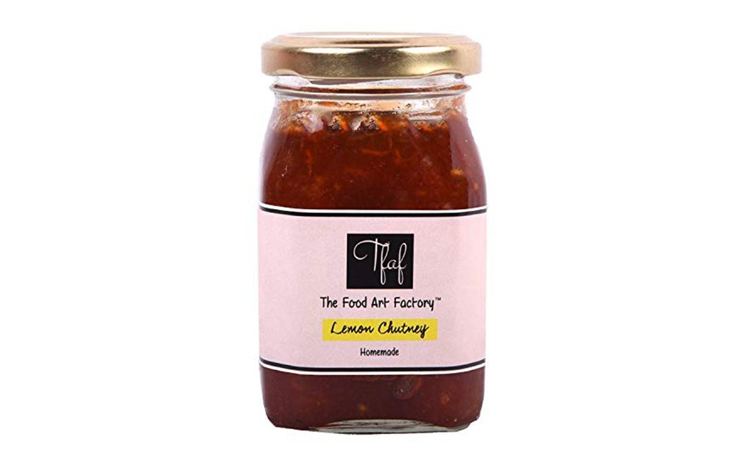 The Food Art Factory Lemon Chutney    Glass Jar  200 grams